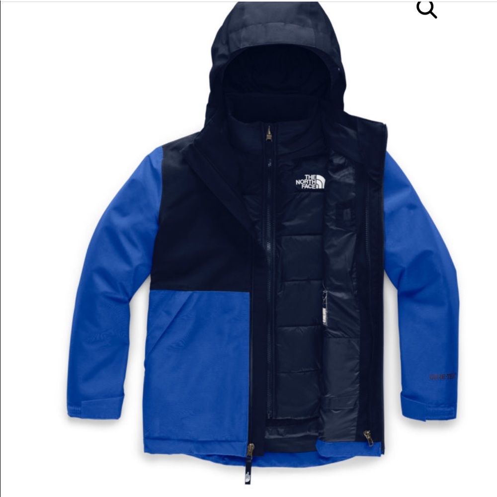 North face boys fresh tracks tricimate jacket